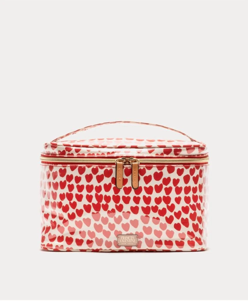 Frances Valentine Frances Valentine - Women's Train Case Cosmetic Bag 1