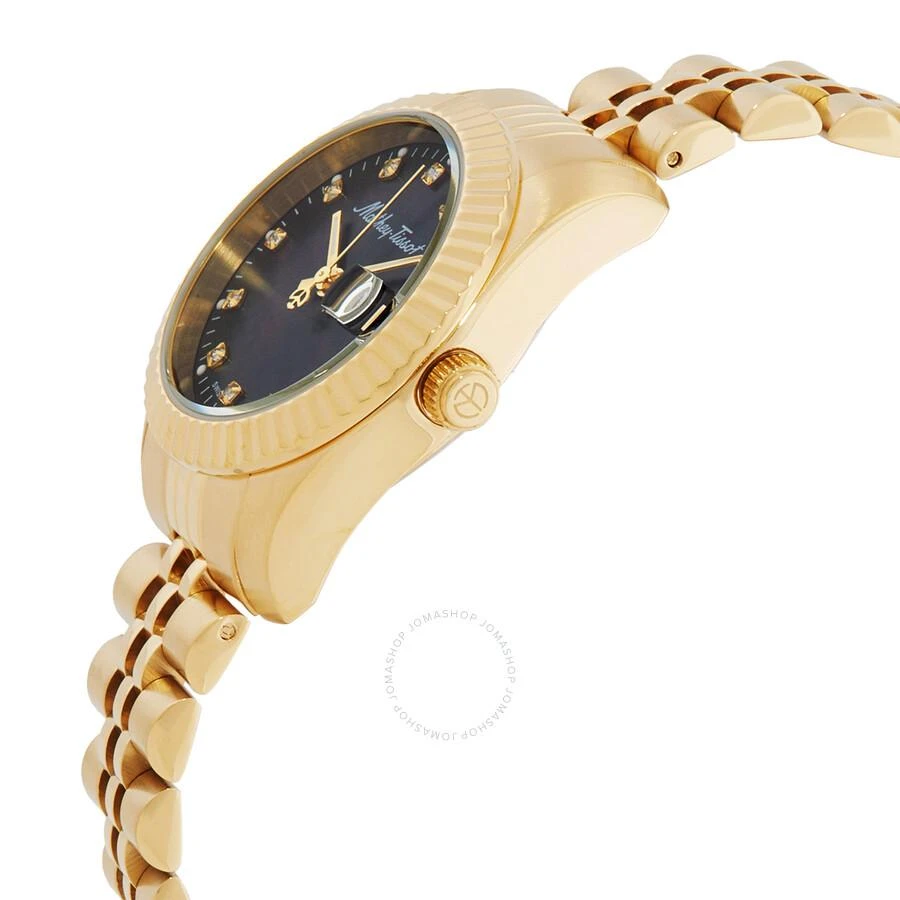 Mathey-Tissot Mathy III MOP Quartz Black Dial Ladies Watch D910PN 2