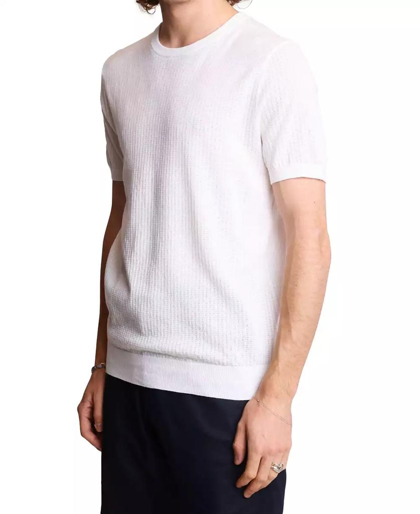 Paisley & Gray Men's Slim Fit Short Sleeve Pointelle T-Shirt