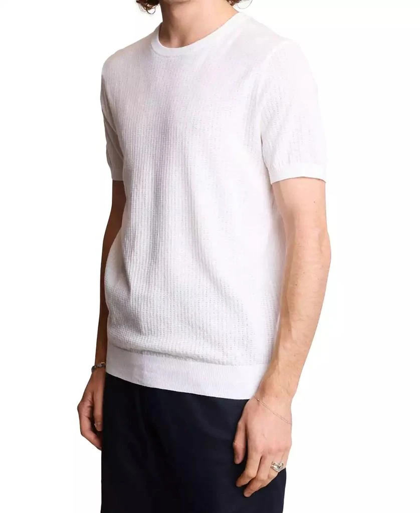 Paisley & Gray Men's Slim Fit Short Sleeve Pointelle T-Shirt 2
