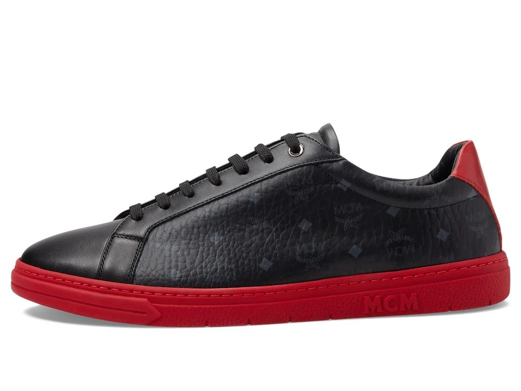 MCM Derby Visetos Low Top Sneakers 4