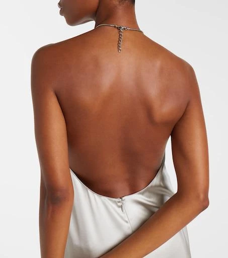 Corra halterneck satin gown  On Sale Now with Up to 41% Off | Discover  Exclusive Deals & Savings at BeyondStyle  Authentic Ralph Lauren  o|clothing|women|ralph lauren collection|e|dresses|designers|m|w|n|gowns  with Limited-Time Discounts, Free