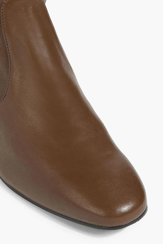 Stuart Weitzman Genna 60 City glossed-leather thigh boots 4