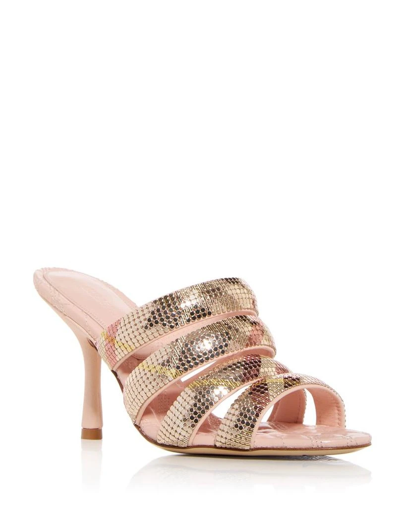 Burberry Women's Mews Brass Check Sandals 1