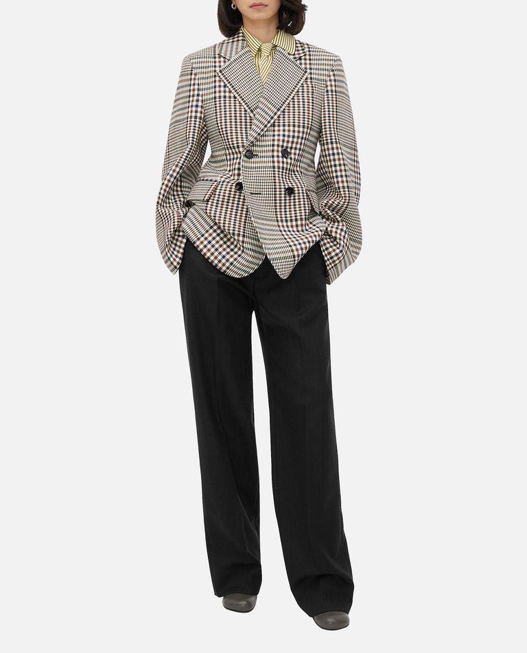 Bottega Veneta Checked Jacket