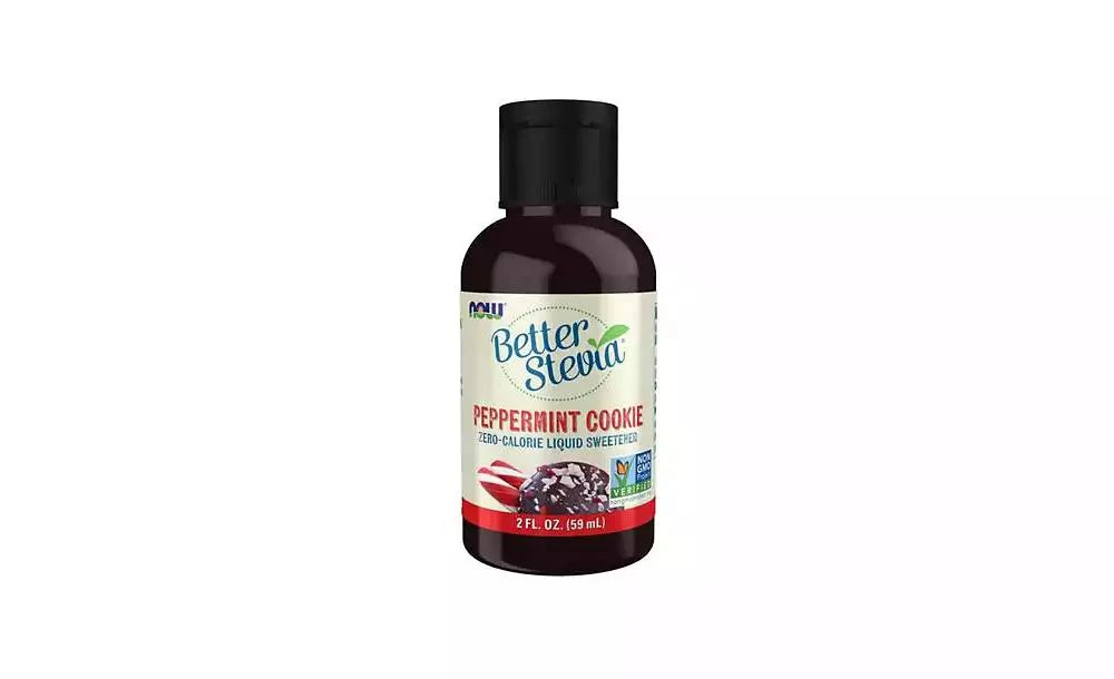 Now Foods BetterStevia Liquid Peppermint Cookie ,2 Oz