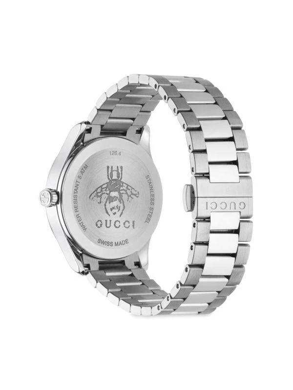 Gucci G-Timeless Stainless Steel Bracelet Watch/38MM 3