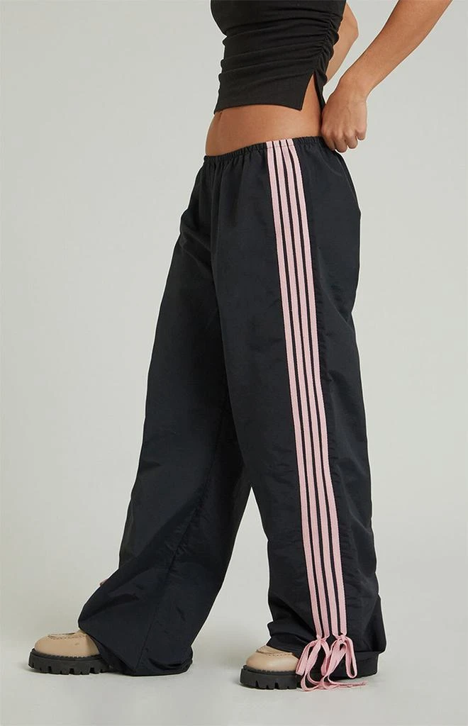 PacSun Black Wide Leg Track Pants 3