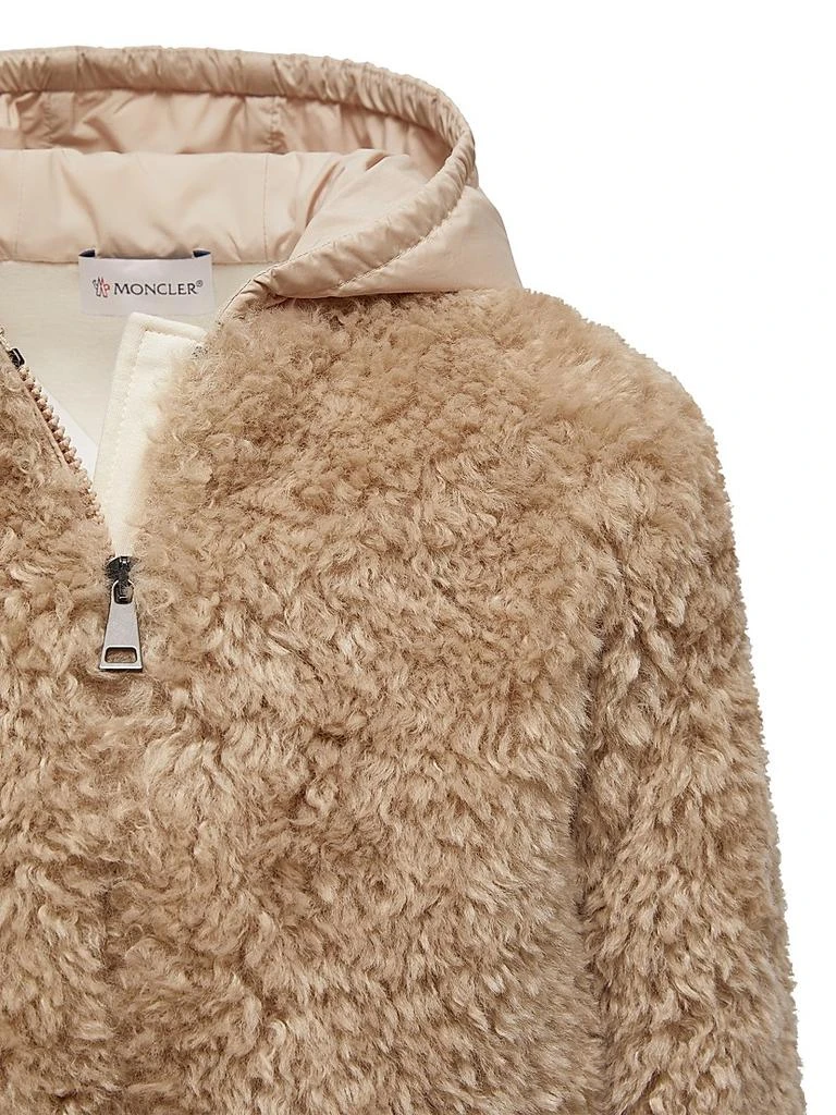 Moncler Little Girl
s 
Girl
s Hoodie in Teddy 4
