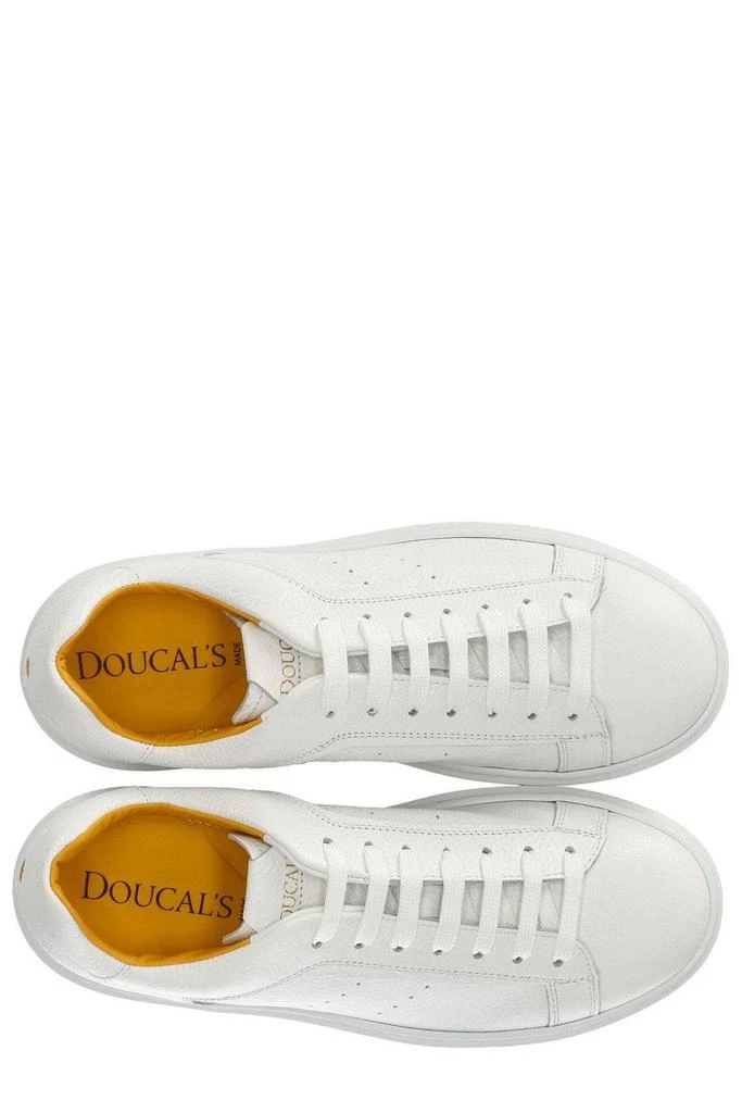 DOUCAL'S Doucal's Logo-Debossed Round-Toe Sneakers 5