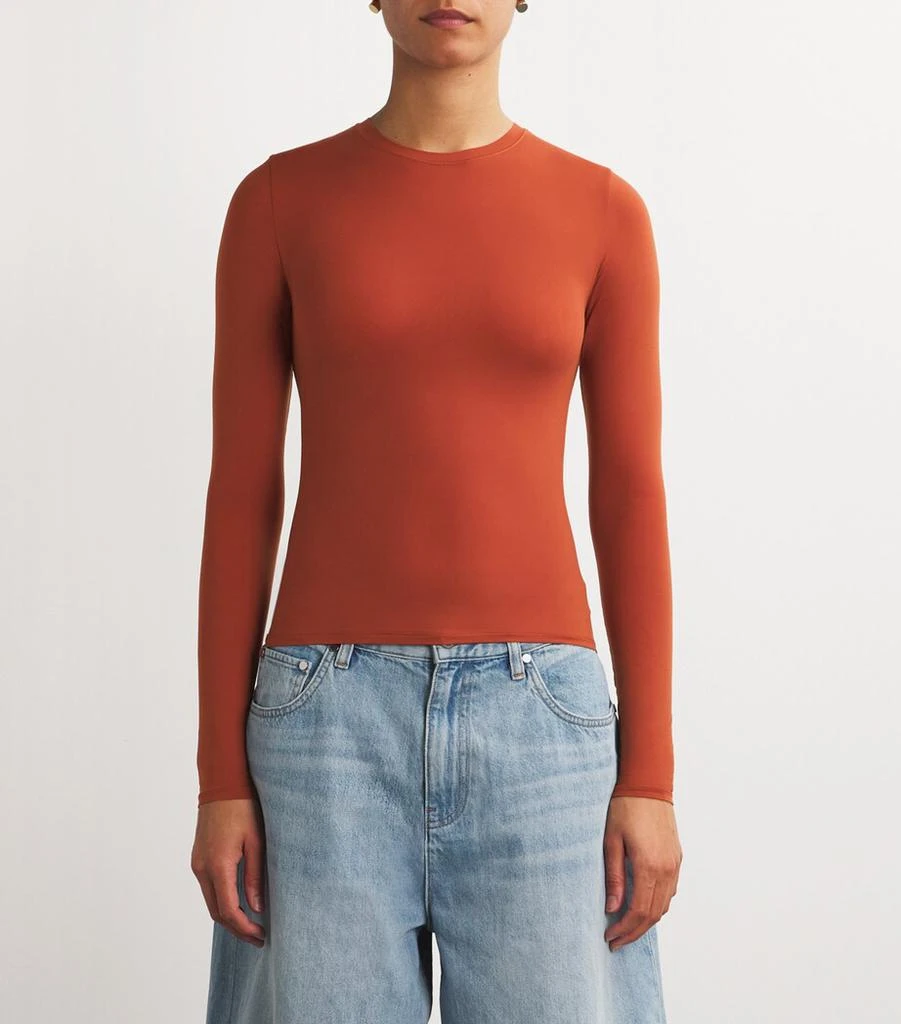 SKIMS Fits Everybody Long-Sleeve T-Shirt 2