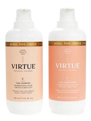 Virtue 2-Piece Curl Shampoo & Conditioner 1