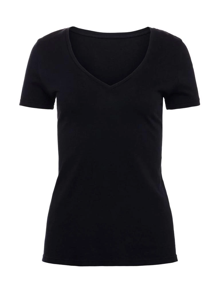 L'Agence Daija Relaxed V-Neck Tee 1