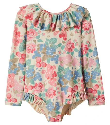 Konges Sløjd Manuca printed rashguard swimsuit