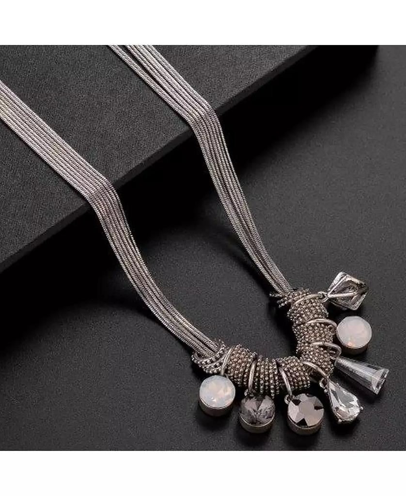 Nicole Miller Cluster Necklace
