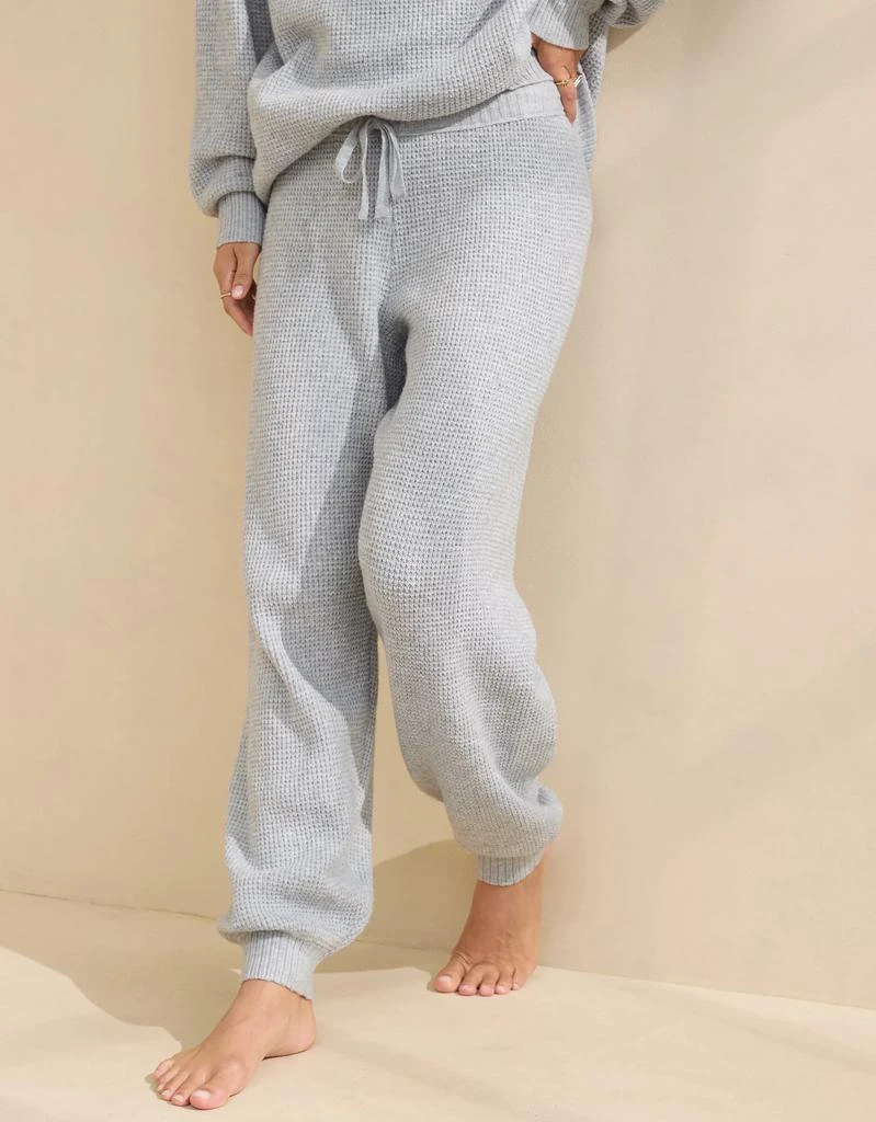 Aerie Aerie CozyUp Waffle Jogger 5