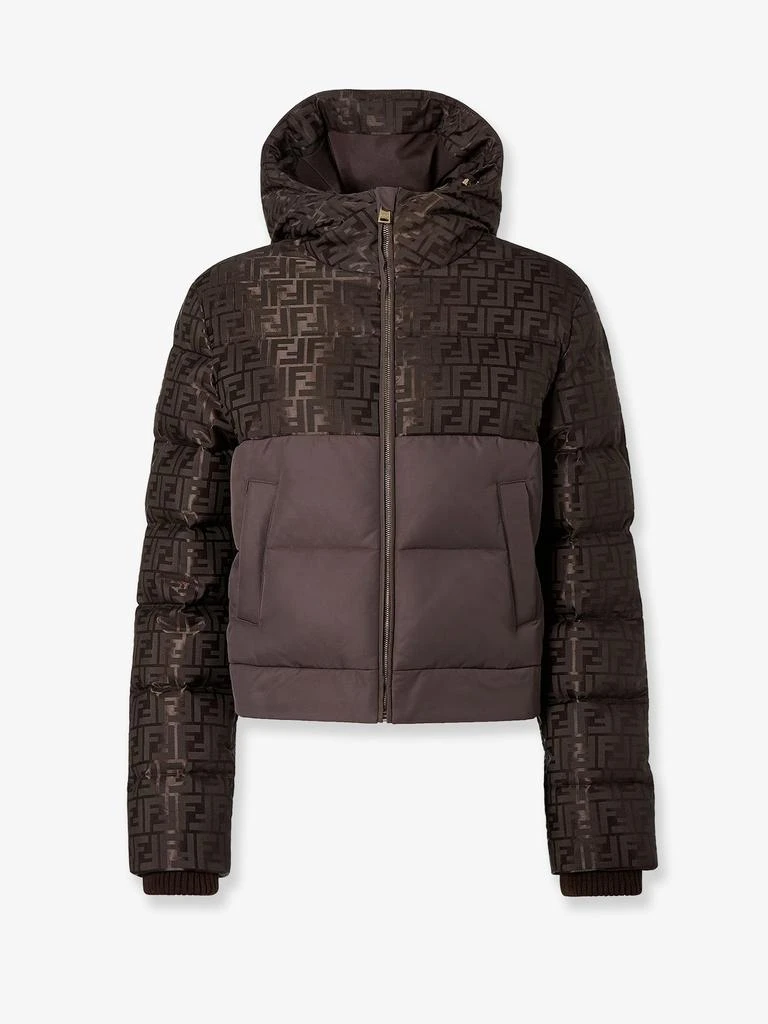 Fendi Down Jacket with FF Jacquard insert 1