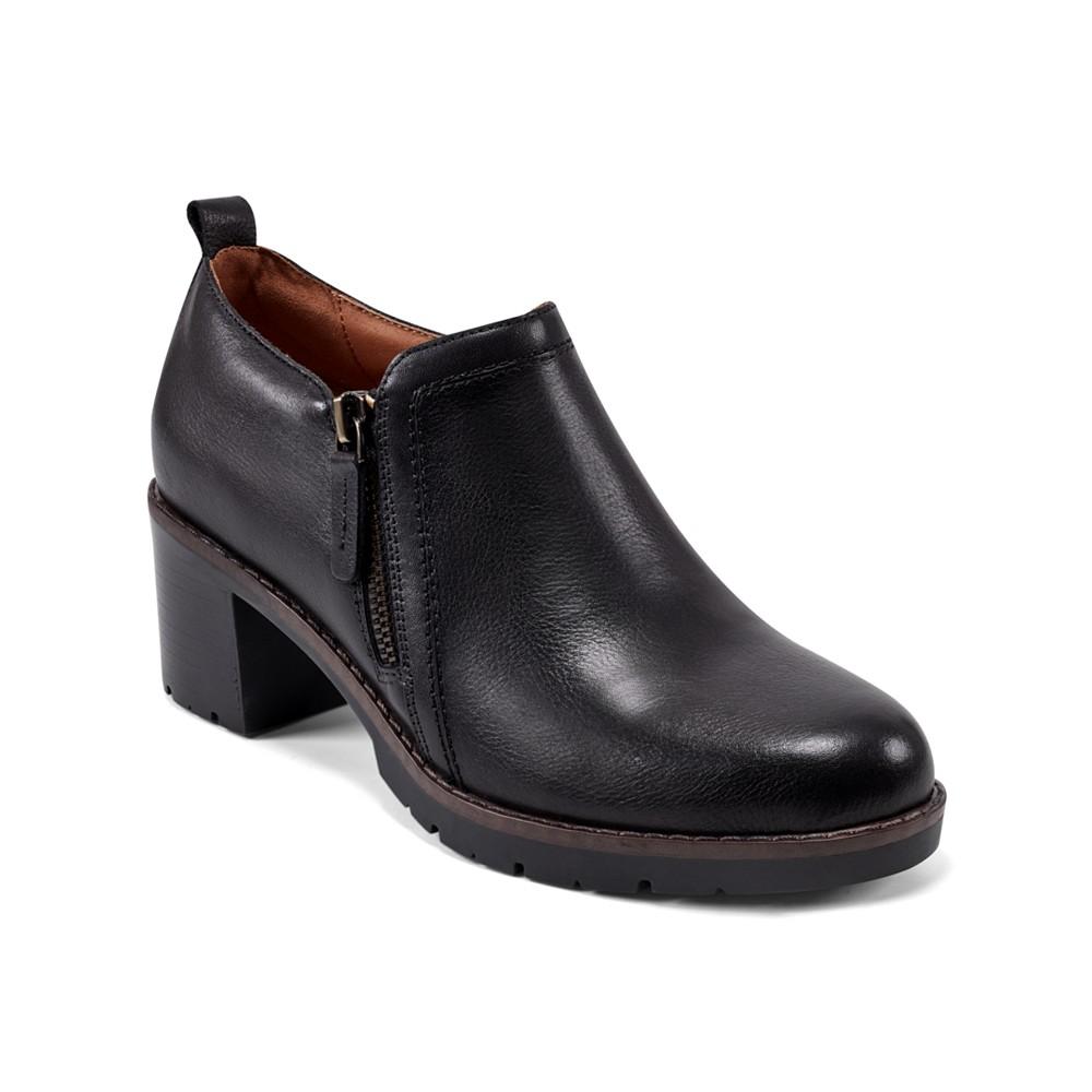 Easy Spirit Women's Eflex Cosa Almond Toe Side Zipper Shooties