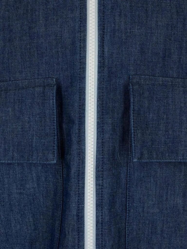Stone Island Stone Island Denim Hooded Jacket 3