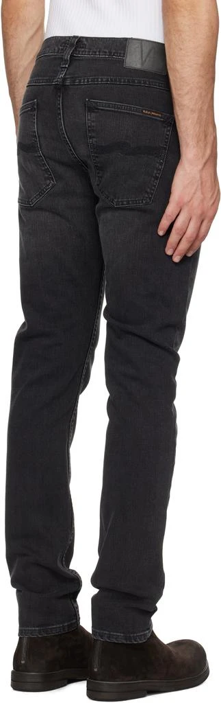 Nudie Jeans Black Lean Dean Jeans 3