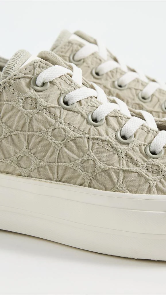 Converse Chuck Taylor All Star Lift Platform Textured Material Sneakers 5