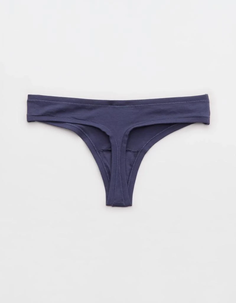 Aerie Superchill Cotton Thong Underwear 2