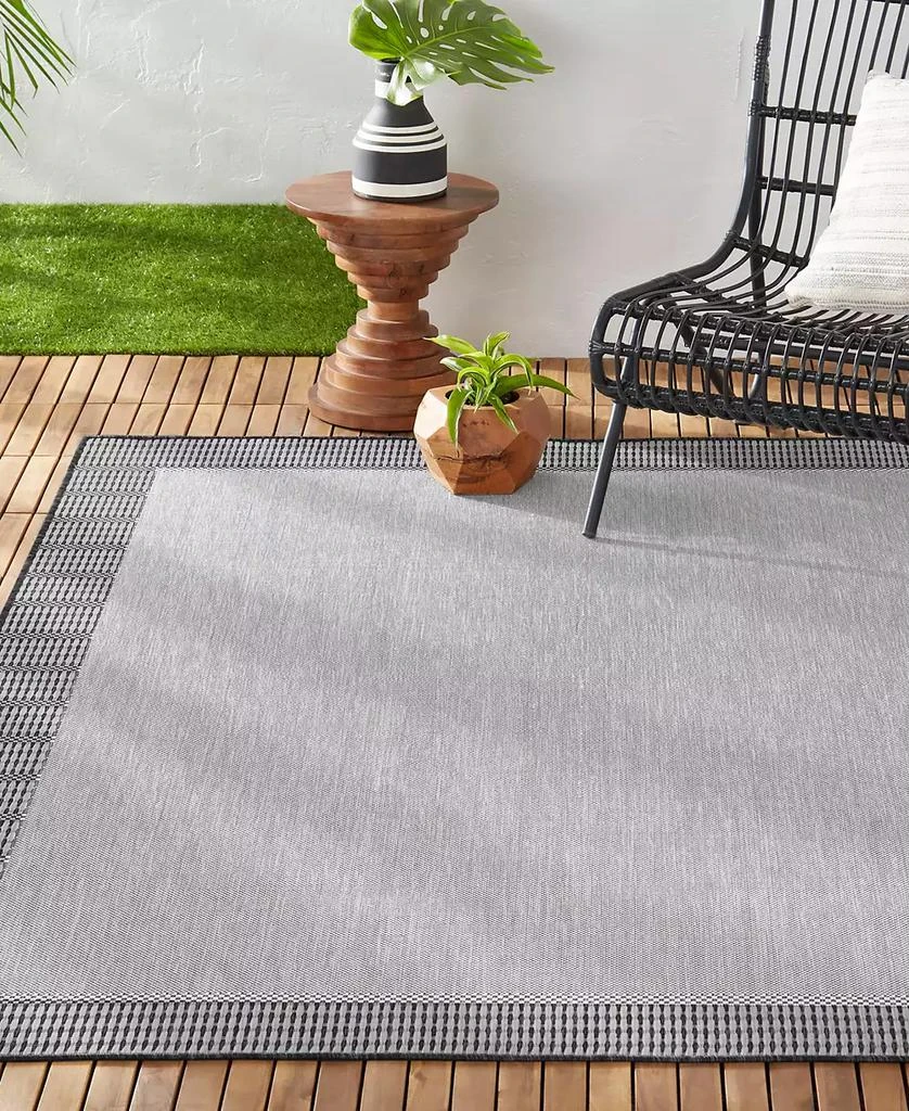 Nicole Miller Patio Country Landry 5'2" x 7'2" Outdoor Area Rug 4
