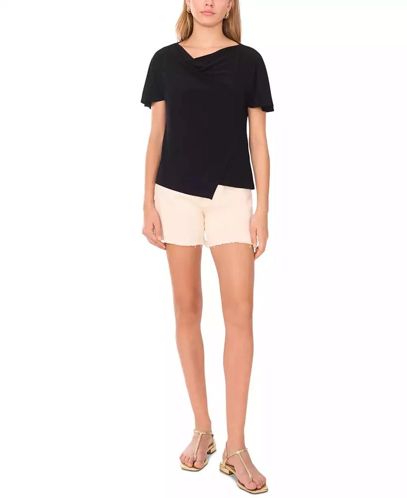 Vince Camuto Women's Cowl-Neck Asymmetrical Hem Top 3