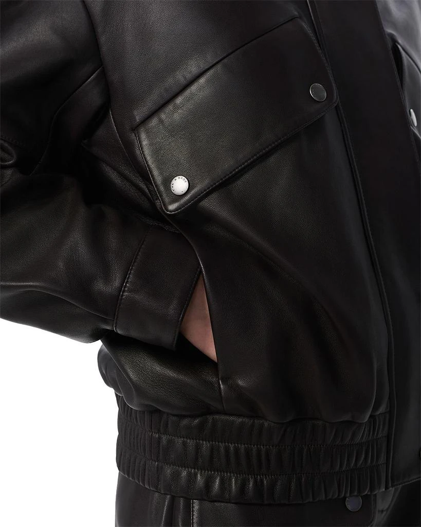 Rag & Bone Aria Leather Bomber Jacket 5