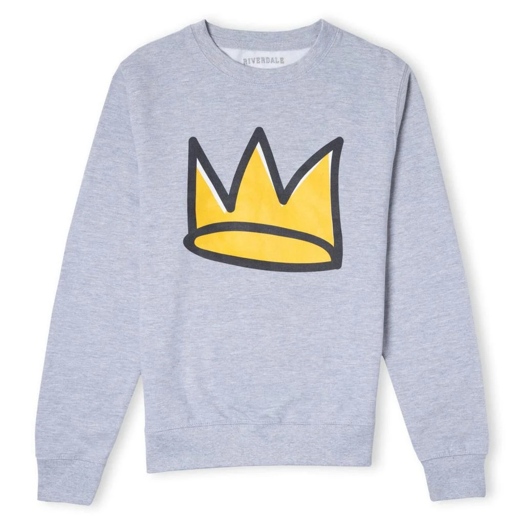 Original Hero Riverdale Jughead Crown Unisex Sweatshirt - Grey 1