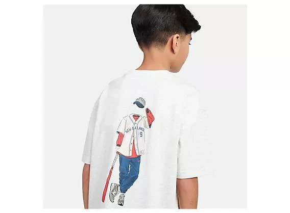 New Balance Baseball Player Back Graphic T-Shirt 5