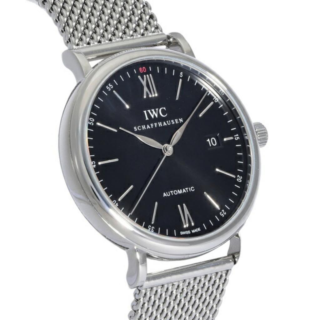IWC Schaffhausen Iwc Portofino Stainless Steel Wristwatch (Pre-Owned)