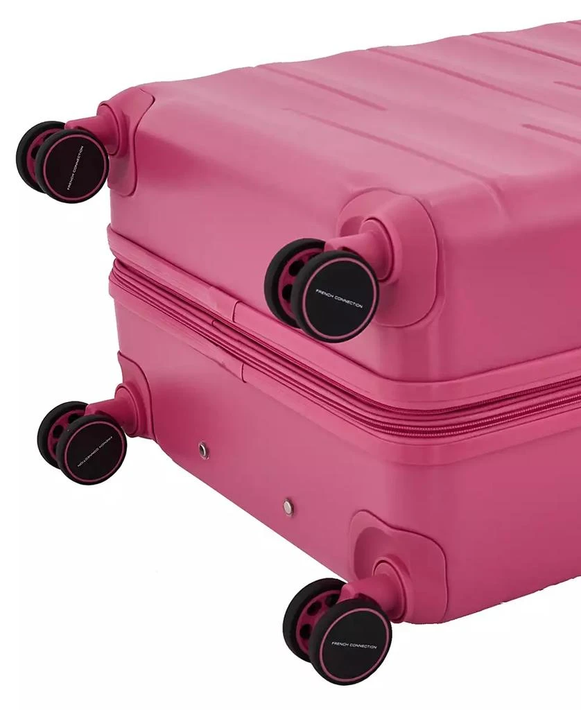 French Connection 4Pc Expandable Rolling Hardside Luggage Set 9