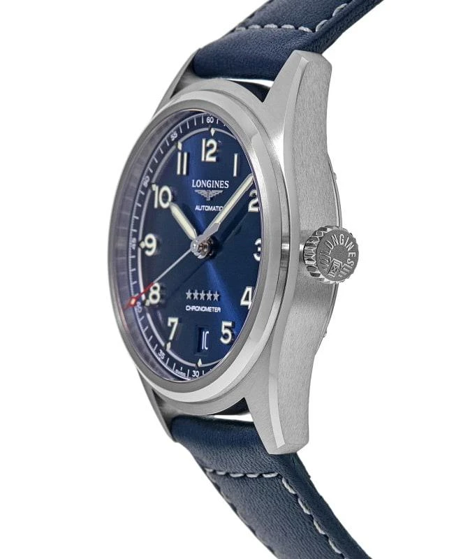Longines Longines Spirit Automatic Blue Dial Leather Strap Men's Watch L3.410.4.93.0 3
