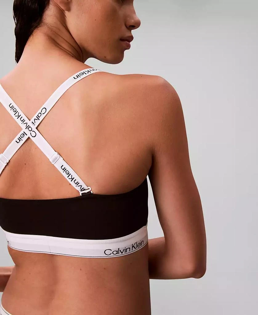 Calvin Klein Women's Icon Cotton Bandeau Bra QF8497 5