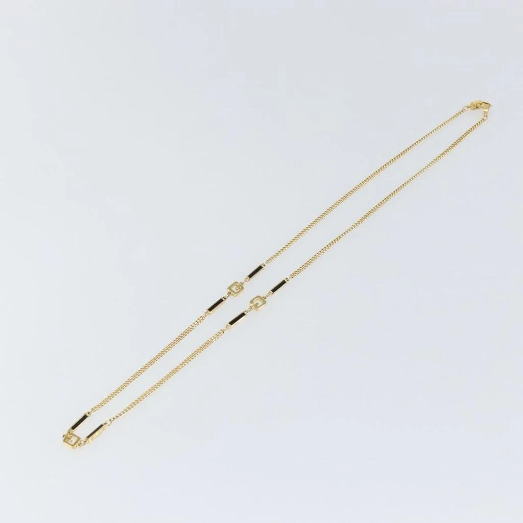 Givenchy Logo G Necklace Metal Metal Necklace Jewelry (Pre-Owned)