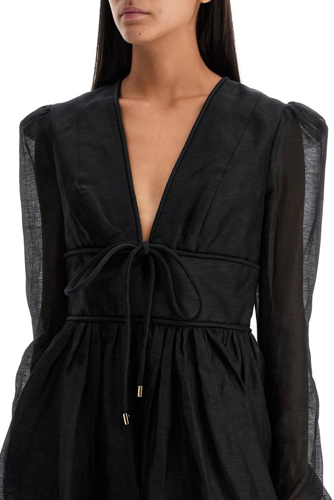 Zimmermann structured eden mini dress 4