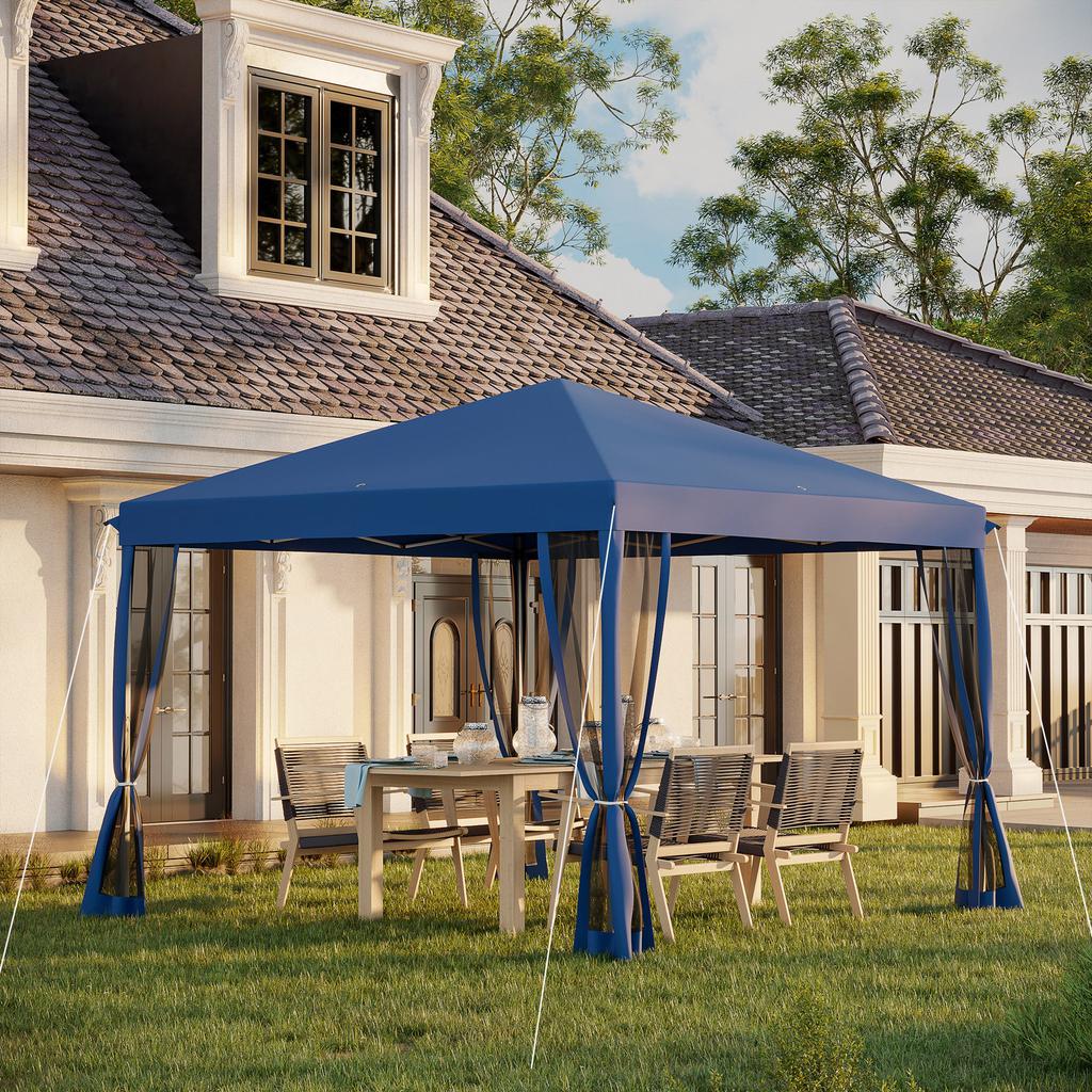 Streamdale Furniture Streamdale Premium Outdoor 10' x 10' Pop-Up Tent for Events