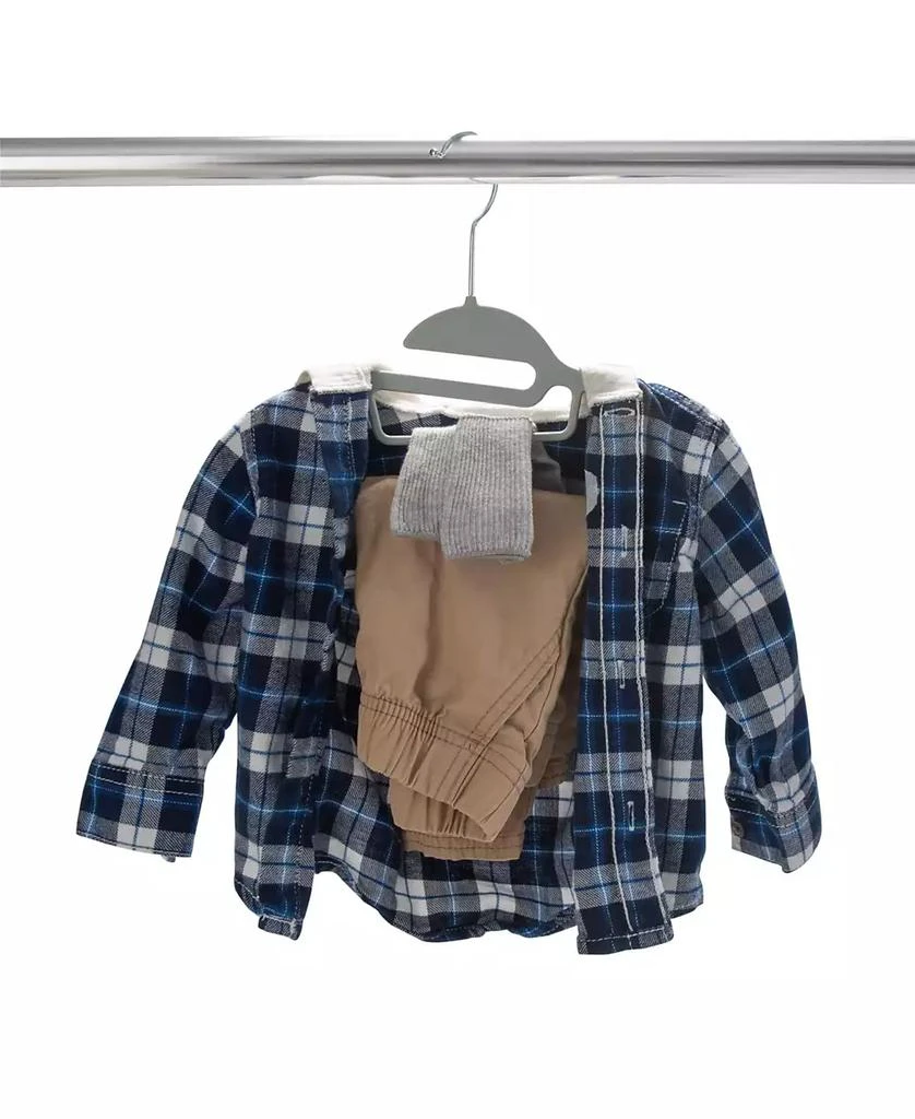 Simplify Kids 12 Pack Collar Saver Ultimate Hangers 28