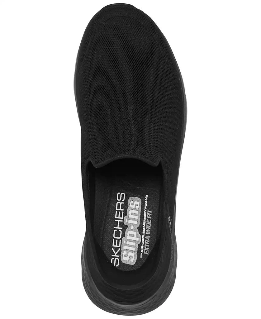 SKECHERS Men's Slip-Ins Go Walk Flex - No Hands Wide-Width Walking Sneakers from Finish Line 3