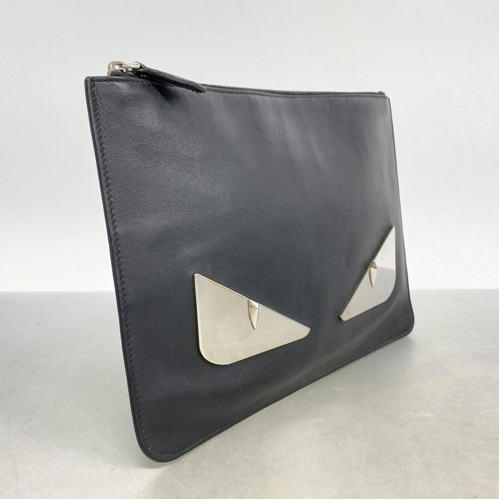 Fendi Leather Clutch Bag (Pre-Owned) 2