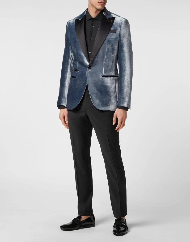 Philipp Plein Velvet Blazer Lord fit 3