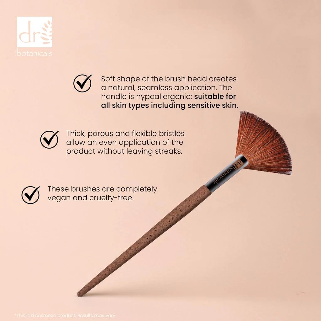 Dr. Botanicals Coffee Ground Fan Brush 4