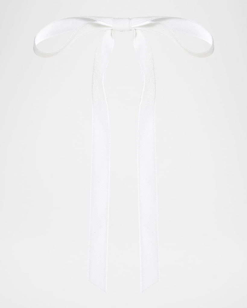 Jennifer Behr Aida Velvet Bow Barrette