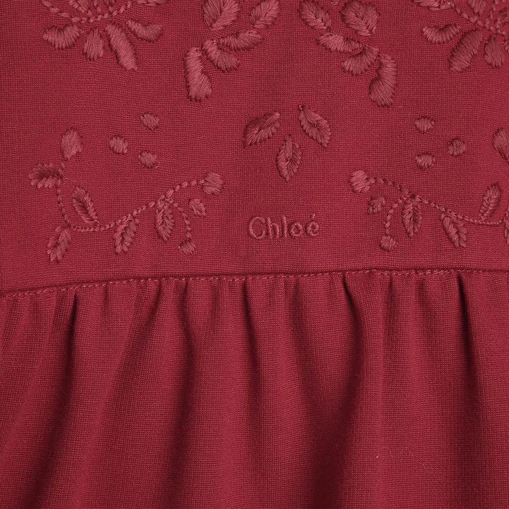 Shop Chlo Kids Logo Embroidered Long-Sleeved Dress on Sale at BeyondStyle   Get 49% Off Chlo Kids Logo Embroidered Long-Sleeved Dress with  Limited-Time Flash Deals, Exclusive Discounts, and Special Offers. Enjoy  Unbeatable