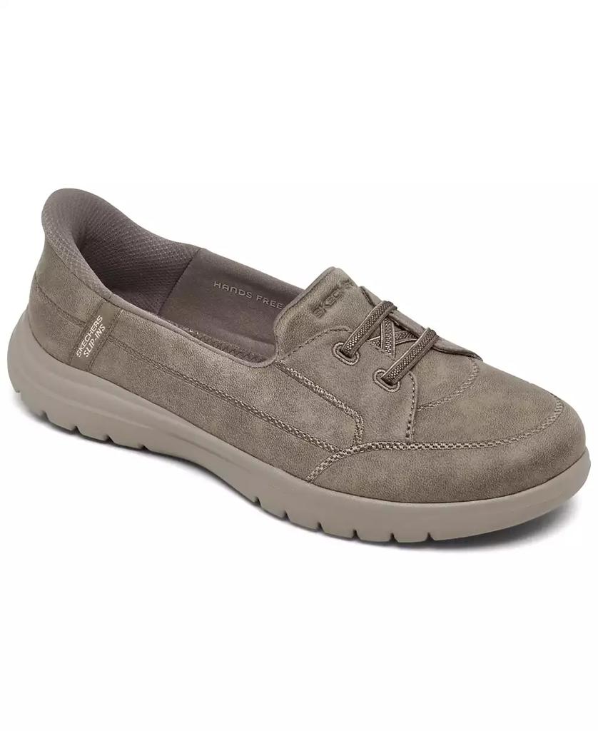 SKECHERS Women's Slip-ins: On-the-GO Flex Leather Walking Sneakers from Finish Line