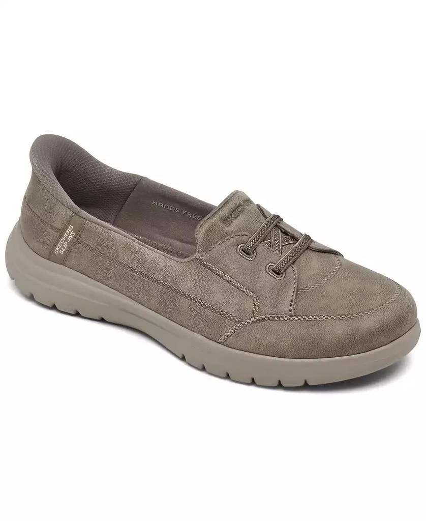 Skechers Women's Slip-ins: On-the-GO Flex Leather Walking Sneakers from Finish Line 1