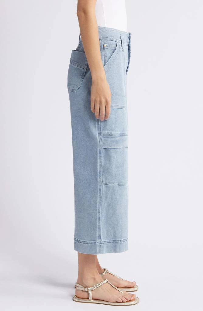 Wit & Wisdom 'Ab'Solution Skyrise Patch Pocket Crop Wide Leg Jeans 3