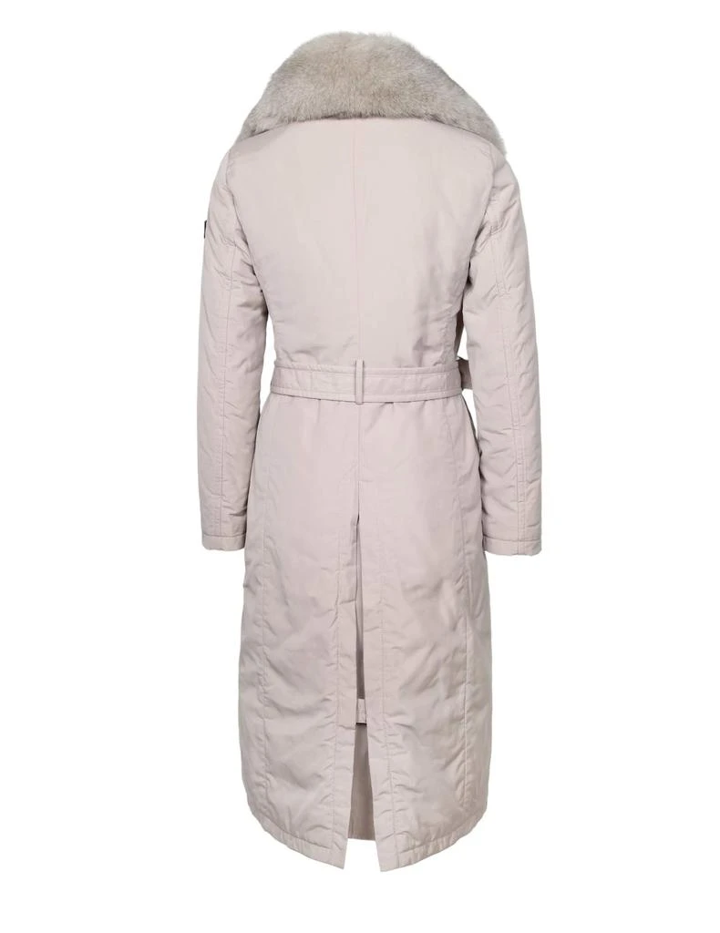PEUTEREY Rodin Mfc Fur Trench Coat In Microfiber Poplin Color Beige 3