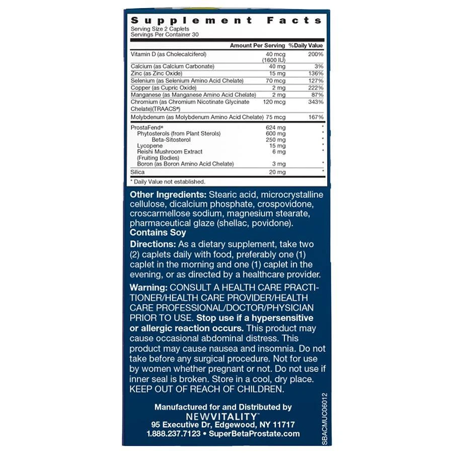 New Vitality Super Beta Prostate Advanced 4